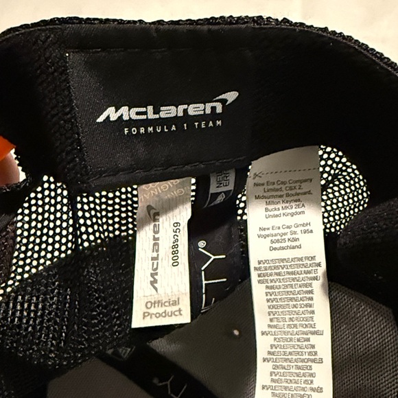 New mclaren Gray and Orange Cap - Picture 4 of 6